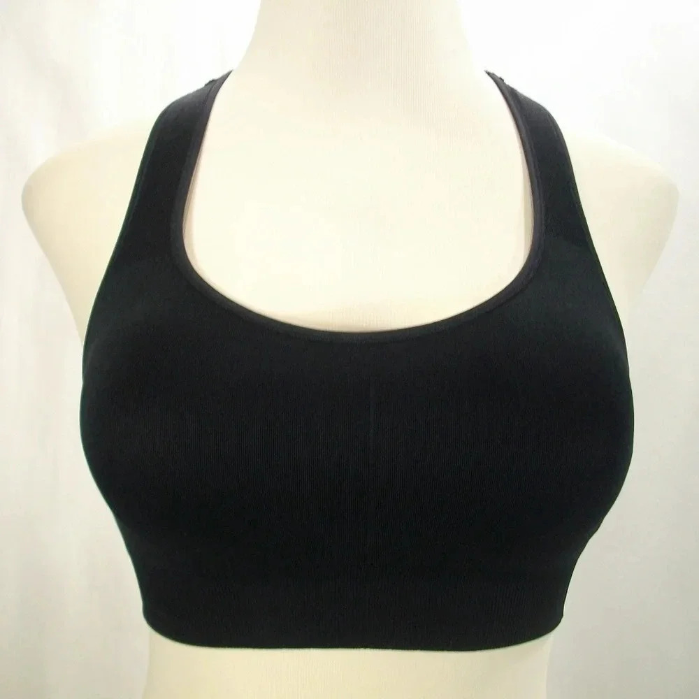 XS‎ X-SMALL Champion N9169 9169 Wire Free Racerback Sports Bra NWT